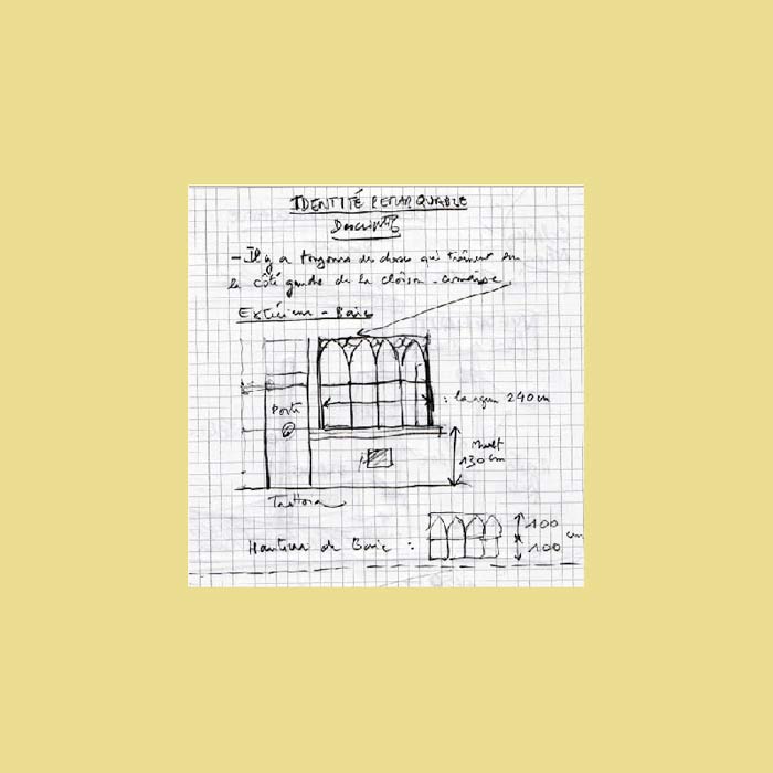 croquis lieu Identité Remarquable