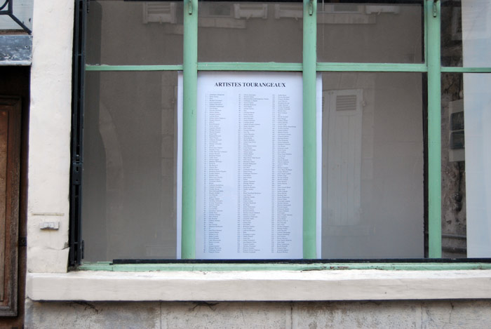 Sébastien Hoeltzener, Artistes tourangeaux
