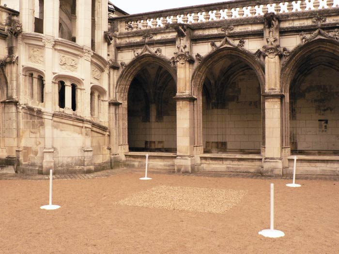 Sébastien Hoeltzener, Prélèvement, intervention au Cloitre de la Psalette